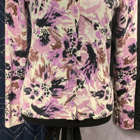 Merona Floral Cardigan - Picture 4 of 9